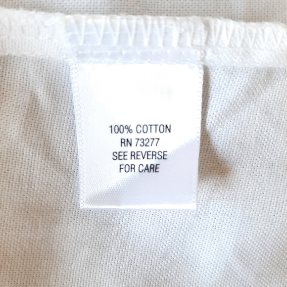 Women's Croft & Barrow white long sleeve shirt size L. - Picture 10 of 10